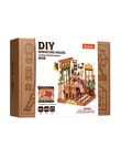Rolife Champs-&Eacute;lys&eacute;es Bistro DIY Miniature House, DS053 product photo View 02 S