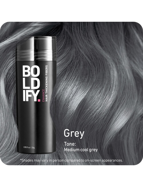 BOLDIFY. Hair Thickening Fibers Grey, 28g product photo View 03 L