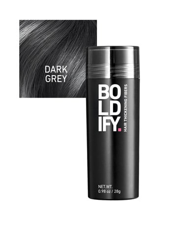BOLDIFY. Hair Thickening Fibers Dark Grey, 28g product photo