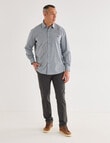 Savane Flexi Waist Pant, Charcoal product photo View 03 S