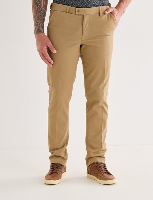 Savane Flexi Waist Pant, Tan product photo