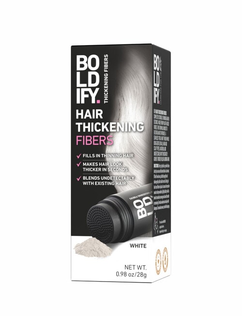 BOLDIFY. Hair Thickening Fibers White, 28g product photo View 02 L