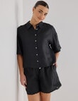 Mineral Emmett Embroidery Shirt, Black product photo View 04 S