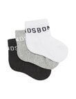 Bonds Active Outfitting Quarter Crew Socks, 3-Pack product photo View 03 S