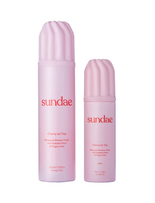 Sundae Whipped Shower Foam Mini, Cherry On Top product photo View 02 L