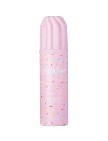 Sundae Whipped Shower Foam Mini, Birthday Cake product photo