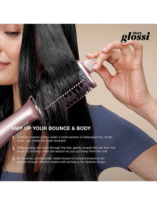 Shark Glossi 2-in-1 Air Glosser, Peony Pink product photo View 08 L