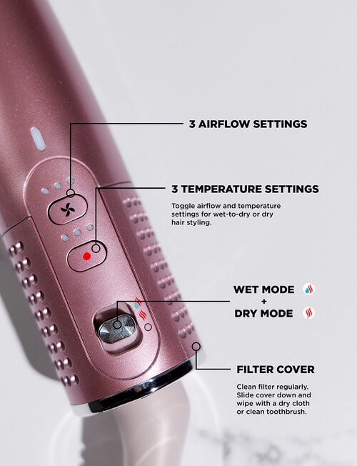 Shark Glossi 2-in-1 Air Glosser, Peony Pink product photo View 19 L