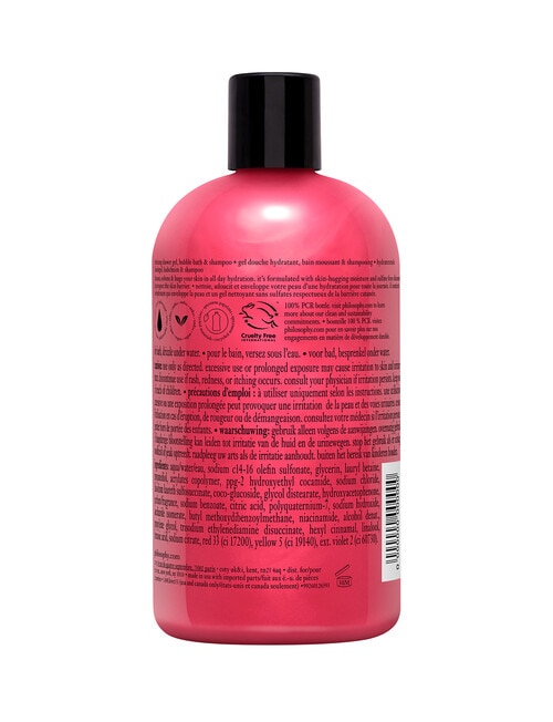 Philosophy Shower Gel, Raspberry Sorbet product photo View 02 L