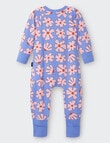 Bonds Blossom Block Zippy Wondersuit, Purple product photo View 02 S