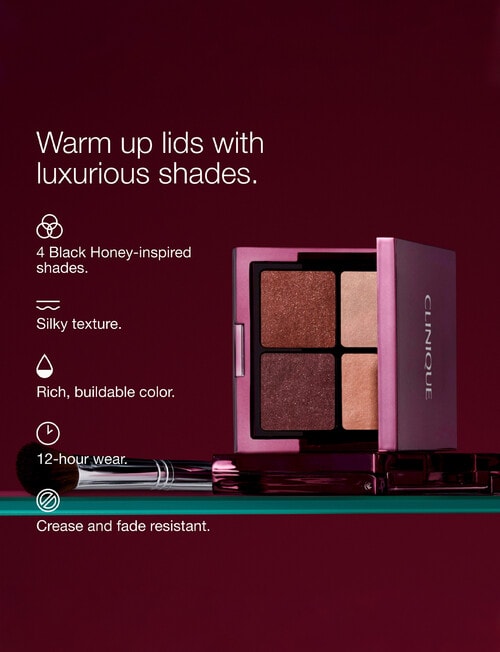 Clinique All About Shadow&trade; Limited-Edition Quad, Black Honey product photo View 05 L