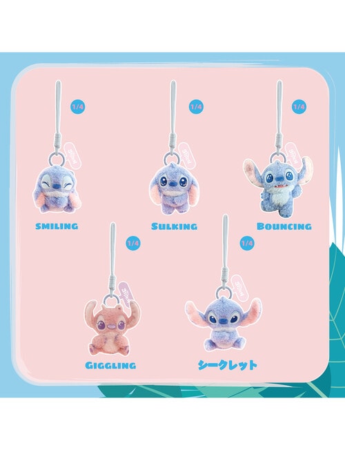 52Toys Stitch Phone Lanyard Plush Blind Box, Assorted product photo View 05 L