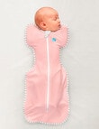 LOVE TO DREAM Swaddle Up Original 1.0 TOG Small, Dusty Pink product photo View 02 S