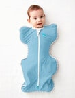 LOVE TO DREAM Swaddle Up Original 1.0 TOG Newborn, Dusty Blue product photo View 03 S