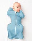 LOVE TO DREAM Swaddle Up Original 1.0 TOG Small, Dusty Blue product photo View 02 S