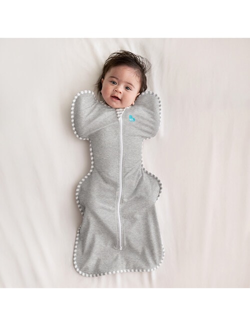 LOVE TO DREAM Swaddle Up Original 1.0 TOG Newborn, Grey product photo View 03 L