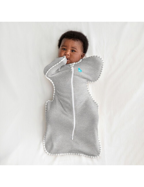 LOVE TO DREAM Swaddle Up Original 1.0 TOG Newborn, Grey product photo View 04 L