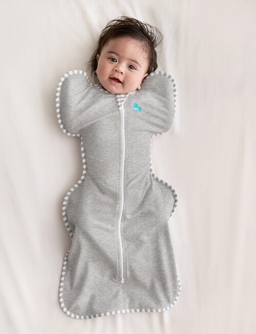 LOVE TO DREAM Swaddle Up Original 1.0 TOG Small, Grey product photo View 03 L