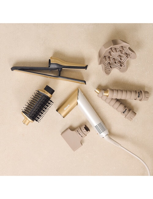 Shark Glam Ceramic & Powerful Air Styling & Drying System, Soft Gold, HD6054SANZ product photo View 02 L