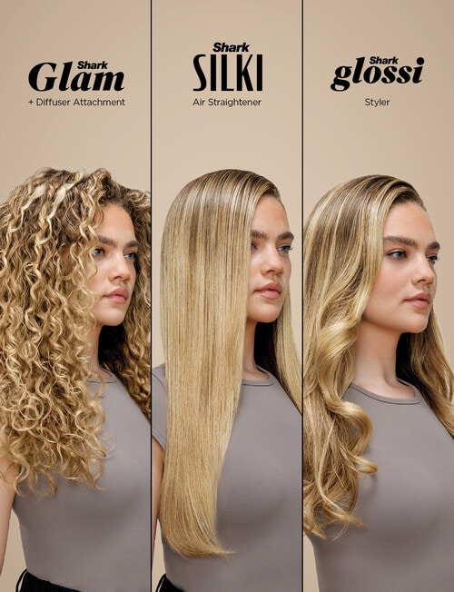 Shark Glam Ceramic & Powerful Air Styling & Drying System, Soft Pink, HD6054SPKANZ product photo View 06 L