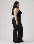 Levis 318 Shaping Wide Leg Jeans, Soft Black product photo View 03 S