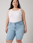 Levis Shaping Double Duty Bermuda Short Plus product photo View 04 S