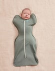 LOVE TO DREAM Swaddle Up Original 1.0 TOG Newborn, Olive product photo View 03 S