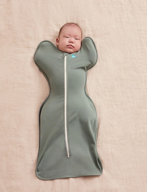 LOVE TO DREAM Swaddle Up Original 1.0 TOG Newborn, Olive product photo View 03 L