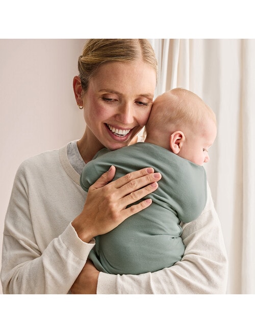 LOVE TO DREAM Swaddle Up Original 1.0 TOG Newborn, Olive product photo View 07 L