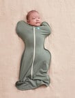 LOVE TO DREAM Swaddle Up Original 1.0 TOG Small, Olive product photo View 04 S