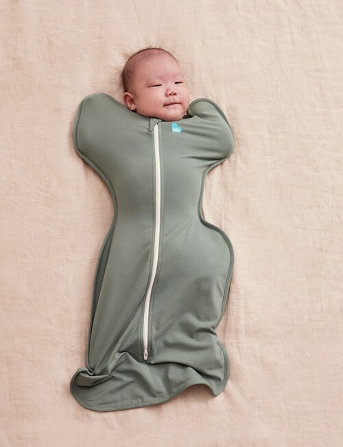 LOVE TO DREAM Swaddle Up Original 1.0 TOG Small, Olive product photo View 04 L