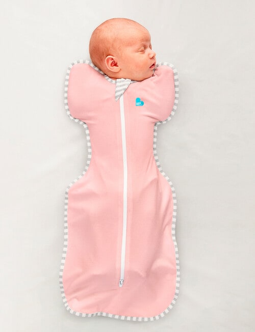 LOVE TO DREAM Swaddle Up Original 1.0 TOG Newborn, Dusty Pink product photo View 02 L