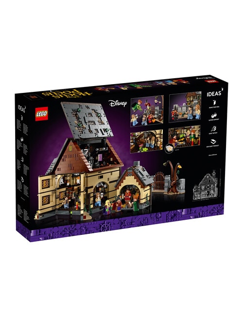 LEGO Ideas Hocus Pocus: The Sanderson Sisters' Cottage, 21341 product photo View 02 L