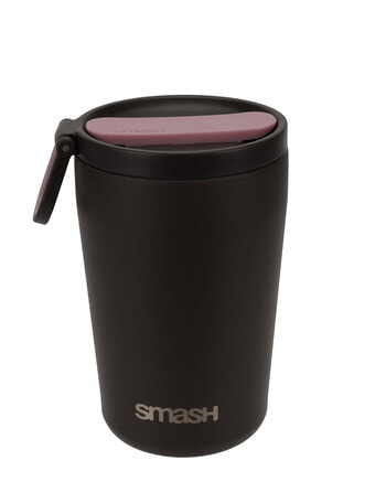 Smash Sleek Barista Buddy Travel Cup, 355ml, Chocolate product photo