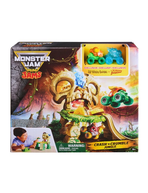 Monster Jam Mini Jams Jungle Playset product photo