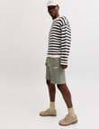 Jack & Jones Soho Kane Sweat Short, Vetiver product photo View 02 S