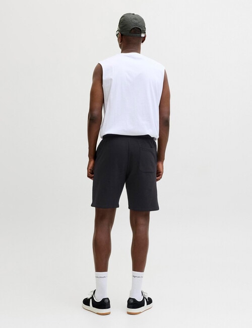 Jack & Jones Soho Kane Sweat Short, Black product photo View 03 L