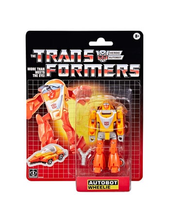 Transformers Retro Autobot Wheelie Action Figure product photo