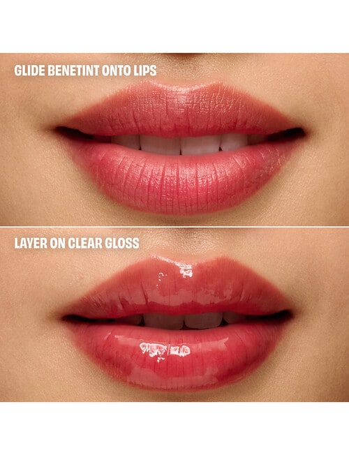 benefit Benetint Pocket Pal 2.0 dual-ended tint & glaze Dual-sided lip tint & clear gloss product photo View 05 L