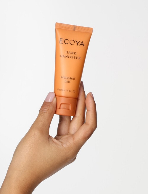 Ecoya Mandarin Gin Hand Sanitiser, 40ml product photo View 03 L