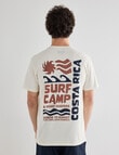 Gasoline Costa Rica Printed Tee, Natural product photo View 02 S