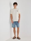 Gasoline Haviana Shack Printed Tee, Natural product photo View 03 S