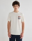 Gasoline Costa Rica Printed Tee, Natural product photo