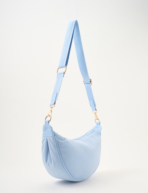 Zest Moon Cord Xbody, Blue product photo View 03 L