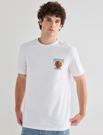 Gasoline Dawn to Dusk Tee, White product photo