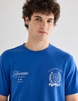 Gasoline Playas Printed Tee, Blue product photo View 05 S