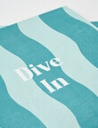 Terrace Cove Paper Napkin, 20-Pack, Stripe product photo View 03 S