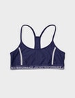Jockey Dry Impact Crop Top, 2-Pack, Patriot Blue & Pink product photo View 03 S