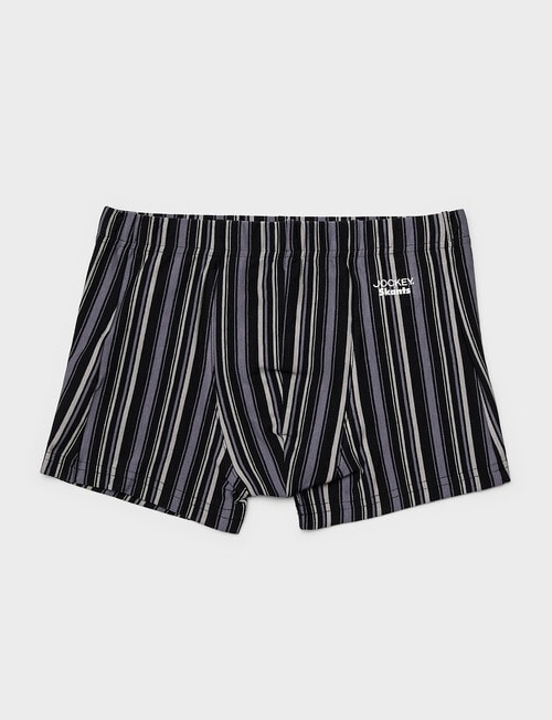 Jockey Skants Trunks, 2-Pack, Grey & Grey Stripe product photo View 02 L
