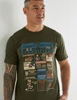 Kauri Trail Classified Short Sleeve Tee, Dark Olive product photo